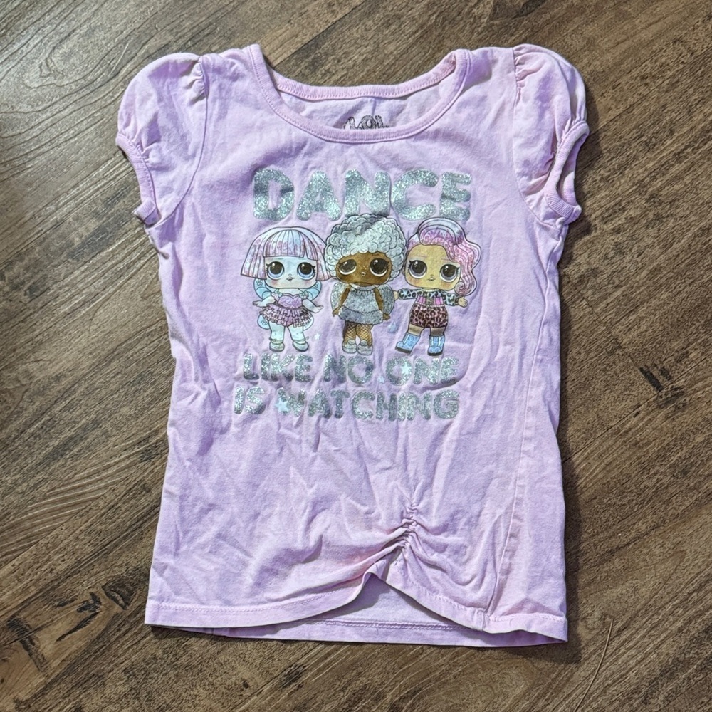 Kids Pink Graphic T-Shirt size 6